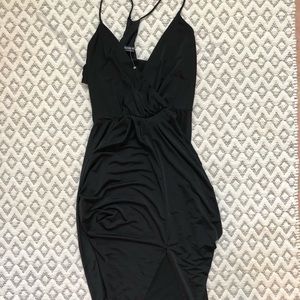 Fashion Nova black dress- brand new!